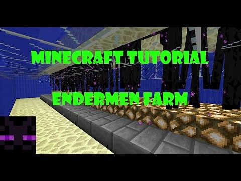 [UPDATED] How to build a endermen farm! Works in 1.7 and 1.8!