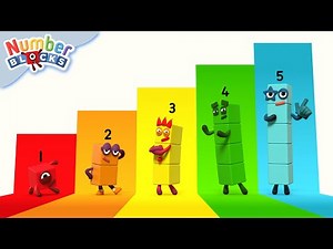 Super Awesome Secret Step Squad 🕵️ | Learn to Count for Kids | Number Cartoon | Numberblocks
