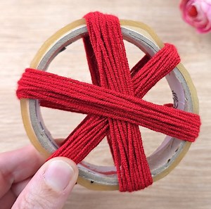 352K views · 2K reactions | Unbelievable!!! I made it the easy way with string - You'll love this idea | Knitting & Crochet World | Facebook