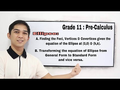 Pre-Calculus : Conic Sections - ELLIPSE