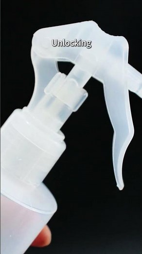 How to unlock trigger spray bottles