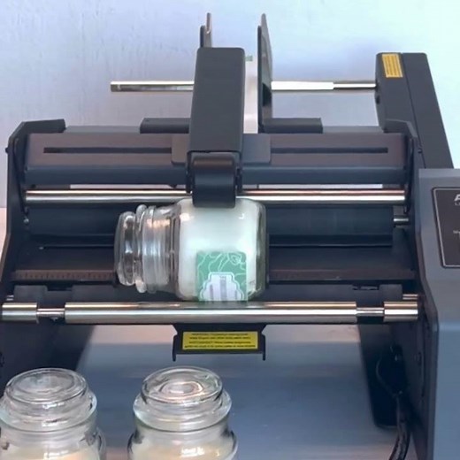 Print and apply your own candle labels with Primera's candle label printer and label applicator.
