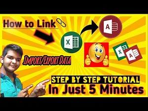 How To Link Excel Sheets with Access Tables in Just 5 minute