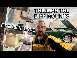 Triumph TR6 - Diff Mounts Reinforcement