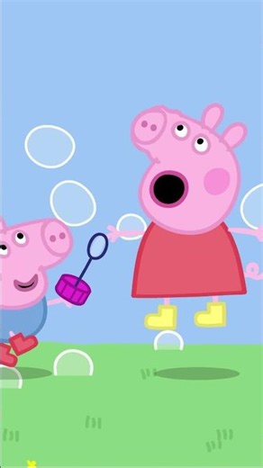 SUPER Bubble Trail #shorts #peppapig