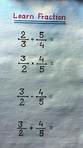 Learn Fraction Concepts Easily