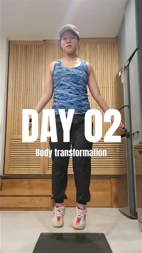 Day 02: Learning new jump rope skill: straddle