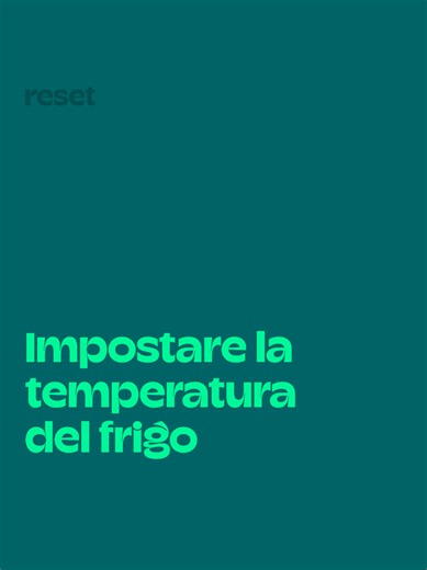 Sai a quanto va tenuto davvero il frigorifero? La manopola non indica i gradi, ma la potenza di raffreddamento: più alto è il numero, più consumi e rischi di ghiacciare il cibo. 👉 La temperatura ideale è 4 °C (imposta il frigo su 3) e il freezer a -18 °C. Così conservi meglio gli alimenti e riduci i consumi 💡 Corri a controllare il tuo frigo e salva questo reel per ricordartelo ogni volta che pensi “più alto è meglio”. #frigorifero #risparmioenergetico #risparmioinbolletta #bollette #consumico
