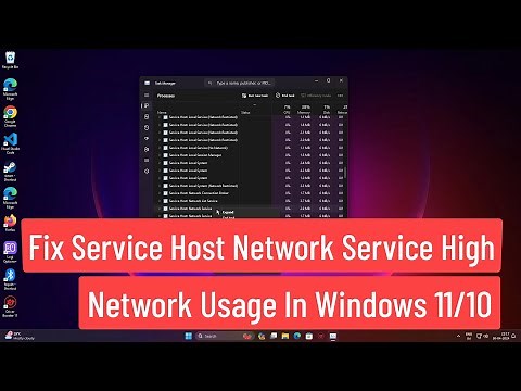 Fix Service Host Network Service High Network Usage In Windows 11/10