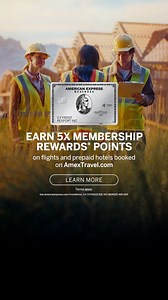 Make business travel more rewarding with The Business Platinum Card®. | American Express Business