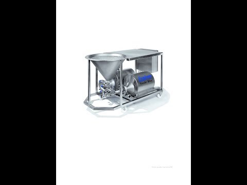 Fristam powder mixer trial for mung beans