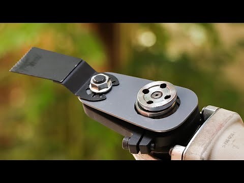 Angle Grinder Multi Tool Attachment / DIY Oscillating Tool