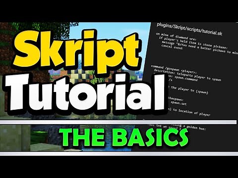 Minecraft Skript Tutorial: The Basics | Minehut (August 2020)