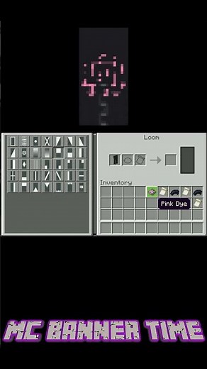 .:* Minecraft Tutorial *:. 1.21 Firework #5 Banner Design Short - It's Banner Time!