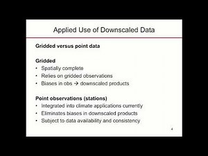 Downscaling Methods: Part 1/3