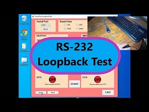 RS-232 Loopback Test