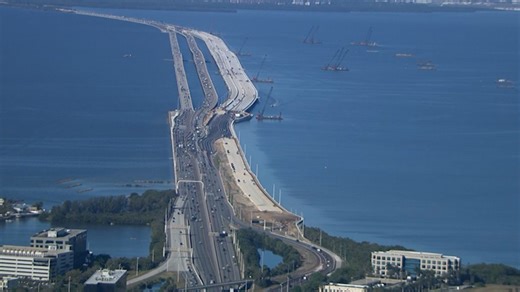 FDOT to lower speed limit on Howard Frankland Bridge