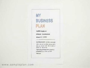 How To Use A Sample Business Plan To Write Your Business Plan