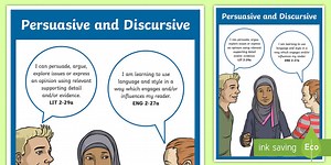 Persuasive and Discursive CfE Outcomes Display Poster