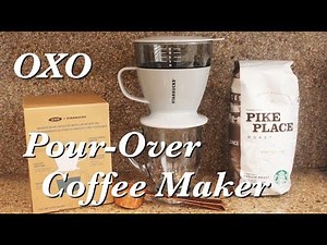 How to Use : OXO Brew Pour-Over Coffee Maker with Water Tank (DIY)