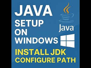 Java 21 Download & Setup on Windows 10/11 | Install JDK 21 + Configure Environment Variables