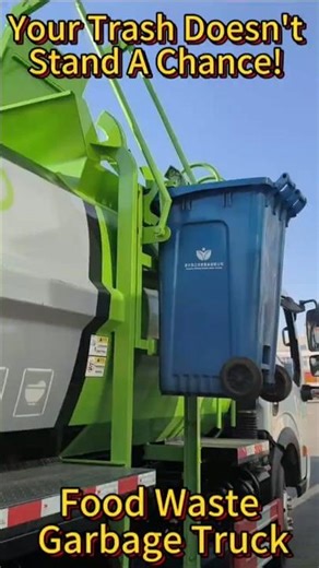 Food Waste Collection Truck—engineered for efficiency, designed for sustainability.