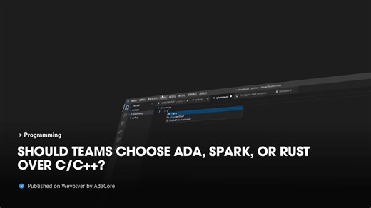 1.1K views | AdaCore helps teams build high-integrity software, particularly for embedded systems. Whether organizations use C/C++, Ada/SPARK, or Rust, AdaCore provides support. Many teams, however, ask the big question: What’s the best choice? While there’s no simple, one-size-fits-all answer, there are key strategic factors to consider. Learn more: https://wevlv.co/42Pgku9 #engineering #technology #programming | Wevolver.com | Facebook