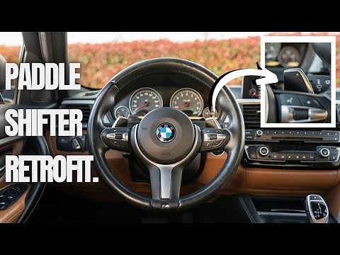 HOW TO RETROFIT PADDLE SHIFTERS INTO YOUR BMW F30!