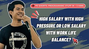 Piggy backing on the recent post about the trend on hiring slowdown in the tech industry. We want to ask: When looking for a job, which do you prefer? High salary with high pressure or low salary with work-life balance? Are you all about the hustle or do you lean towards balance? Share your thoughts below! #PD #programmersdevelopers #coding #Programming #programmer | Programmers,Developers