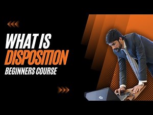 What Is Disposition and How it is Done (Beginners Course) - ReaLand VA's