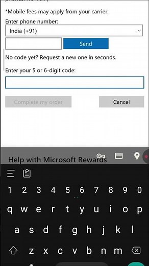 Microsoft Redeem OTP Not Coming? Big Bug Alert! ⚠️ #shorts #microsoftrewards