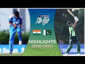 Pakistan U19 vs India U19 Final Highlights Aisa Cup 2025 | Pak vs Ind