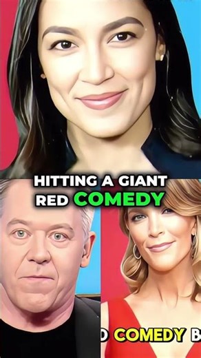 Gutfeld HITS the 'Red Comedy Button' Over AOC