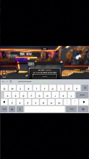 Best bbz code! #roblox #shorts #basketballzero