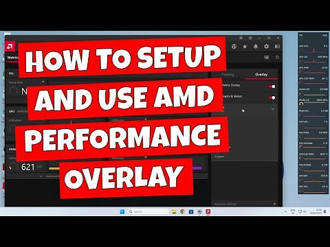 How To Use AMD Radeon Graphics Performance Overlay & Diagnose GPU Problems