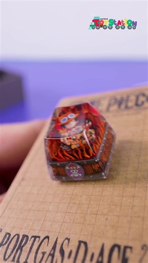 Artisan One Piece Keycaps by Dwarf Factory