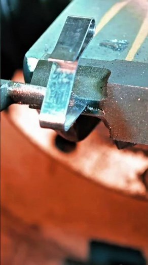 Flat spring production process, bending process