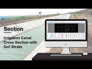 Canal Cross Section (Irrigation Canal Design)