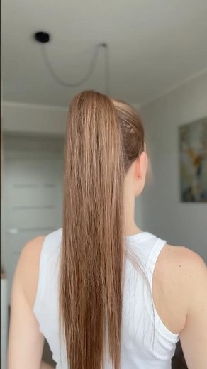 Perfect Barbie ponytail hairstyle tutorial 💞