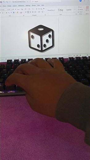 Dice roller Code #asmr #gaming #computer #keyboard #fasttypingkeyboard #typing