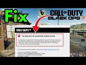COD Black ops 7 crashing error code 0xc0000005 cod.exe Fix