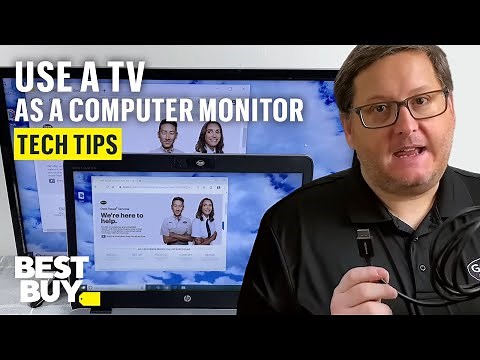 How To Use Your TV as a Computer Monitor - Tech Tips from Best Buy