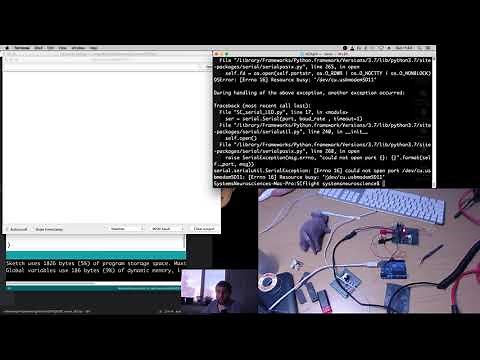 Psychopy, Python and Arduino: python control of arduino output (Video 4)