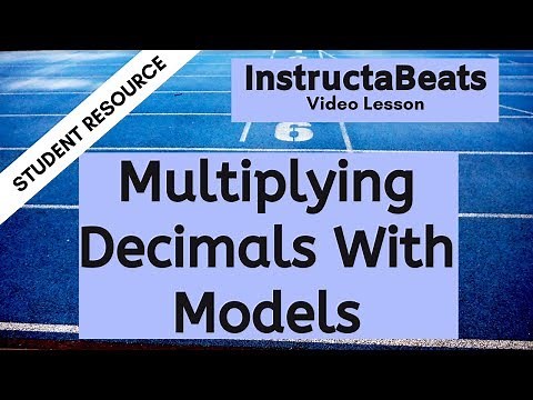 Multiplying Decimals Using Area Models - Instructional Video 5.NBT.7