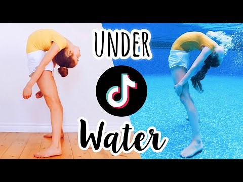 Recreating Viral Flexibility TikToks Underwater!
