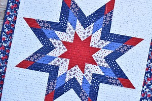 Lone Star quilt block tutorial {using 2 1/2" strips and NO Y-SEAMS!!} — Material Girl Quilts