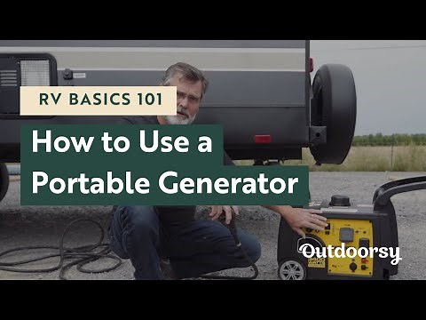RV Basics 101: How to Use a Portable Generator