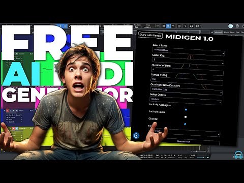 FREE AI MIDI GENERATOR 🔥 MIDIGEN