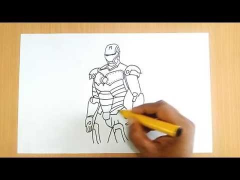 How to Draw Iron Man
