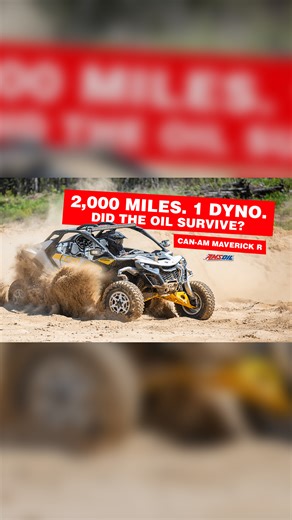 152K views · 172 reactions | AMSOIL Synthetic ATV/UTV Motor Oil helps protect your engine in the harshest environments, so you can comfortably and confidently push your machine to its limits. We tested AMSOIL ATV/UTV DCT Fluid in the lab and in the field. Find out how it performed in the Can-Am Maverick R.  Watch the full video here: https://ams.fan/48kZzKl | AMSOIL INC. | Facebook